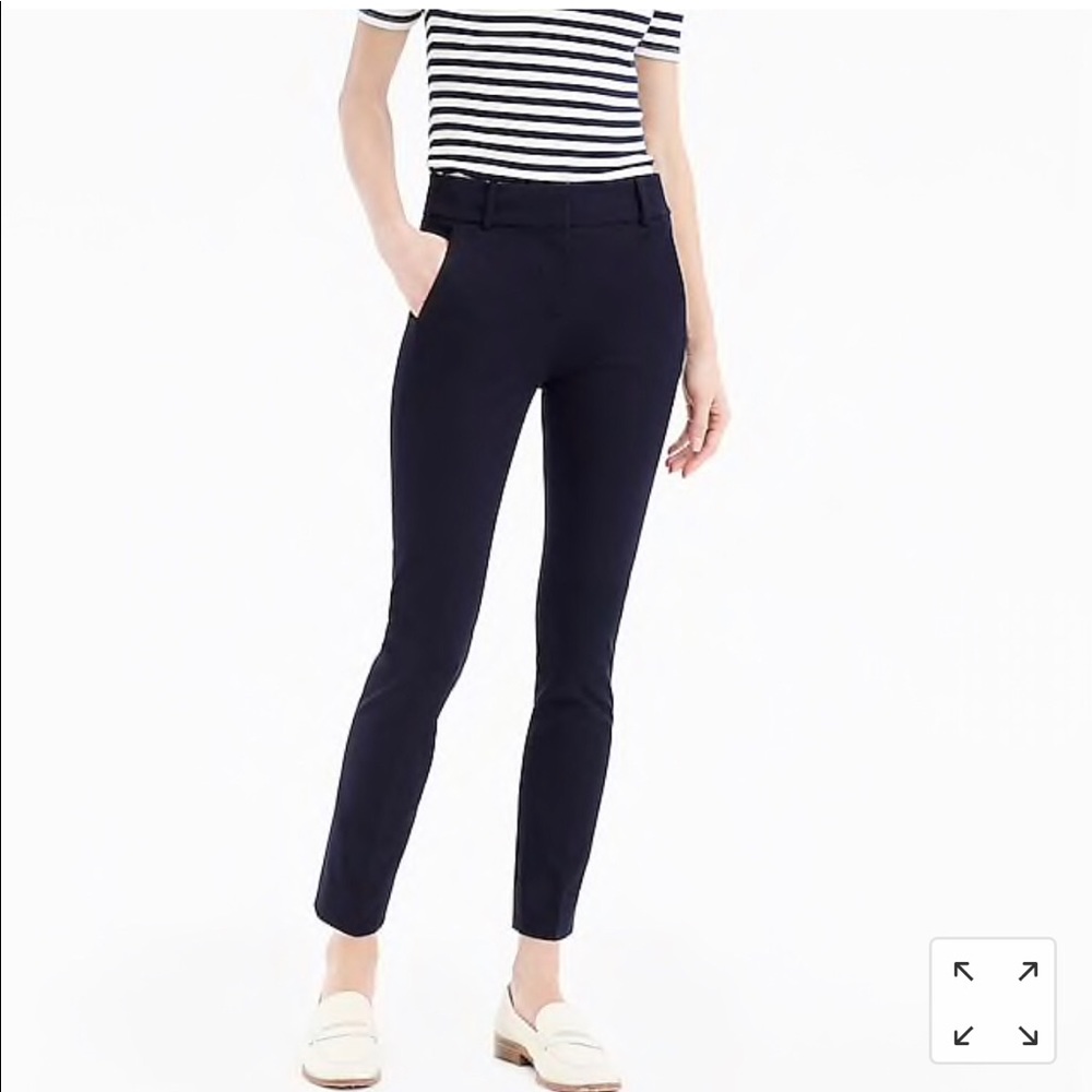 J Crew Cameron Pants in Navy.